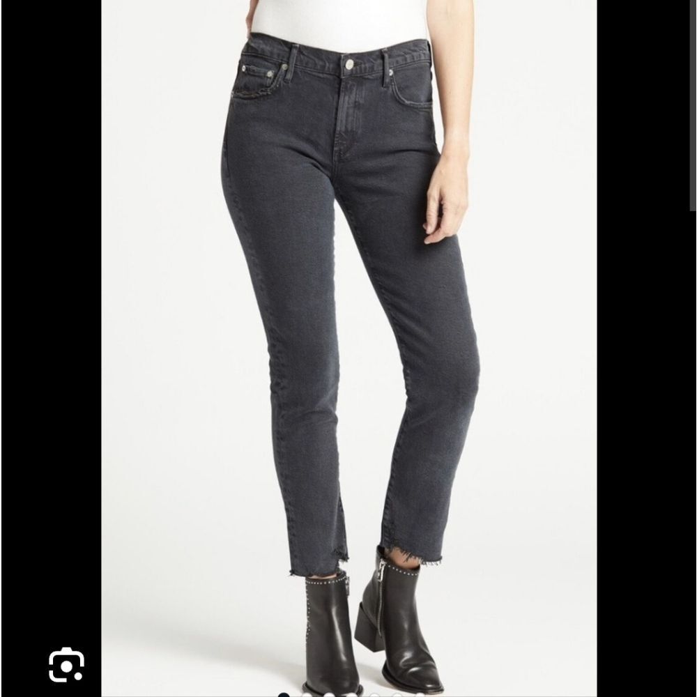 Agolde Toni Jeans In Black Size 25